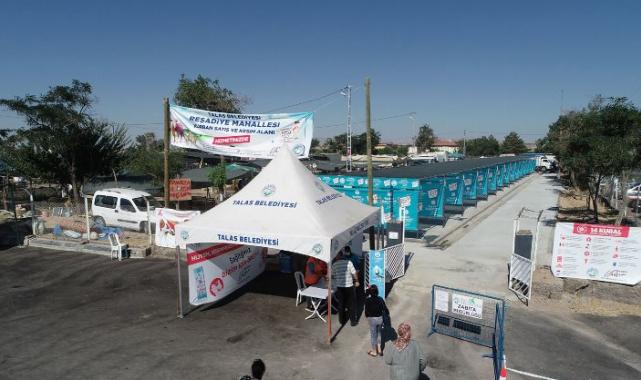 Talas’ta kurban satış yerleri kura ile belirlendi