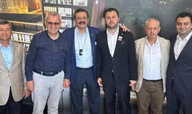 TOBB  Başkanı Hisarcıklıoğlu’ndan Çorlu Ticaret Borsası’na taziye ziyareti