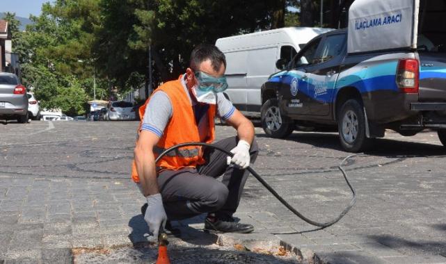 Yıldırım’da ilaçlama çalışmaları sürüyor