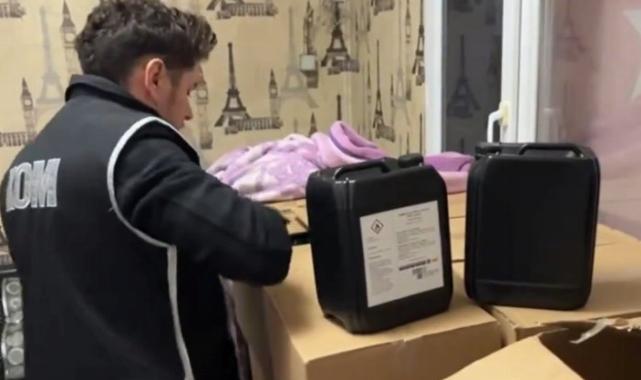 3 bin 626 litre alkole Çengel!