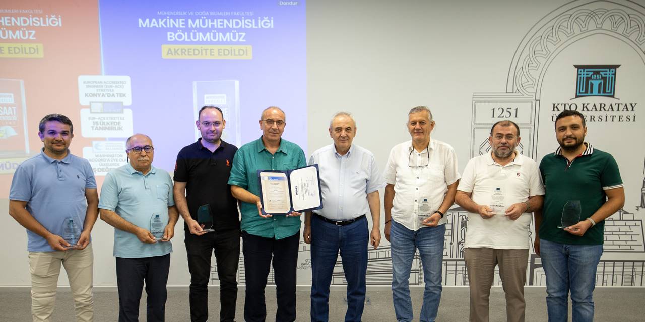 KTO Karatay Üniversitesi Mühendislik Bölümleri akreditasyon aldı