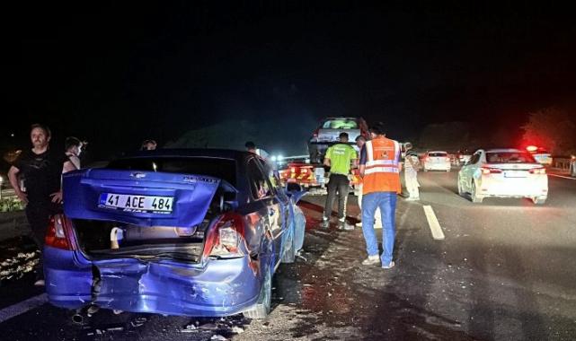 Anadolu Otoyolu’unda zincirleme kaza
