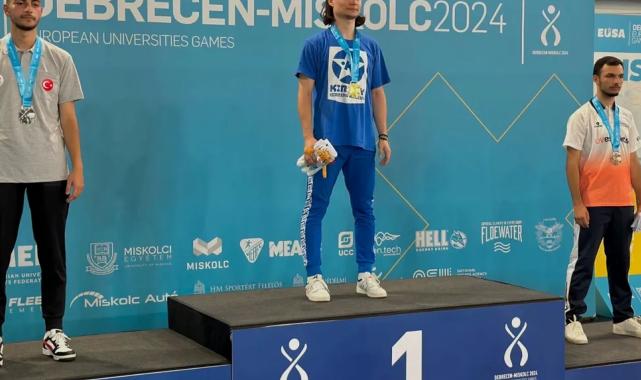 Avrupa’dan ‘gümüş’le döndü