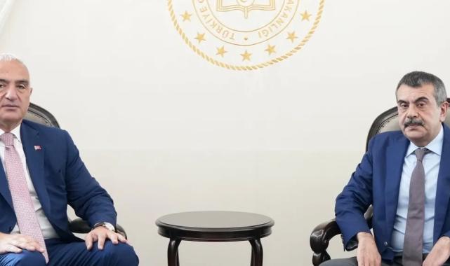 Bakan Tekin, Bakan Ersoy’u ağırladı