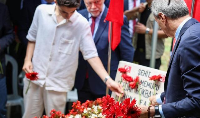 Başkan Alemdar, şehit Serdar Gökbayrak’ın kabrindeydi