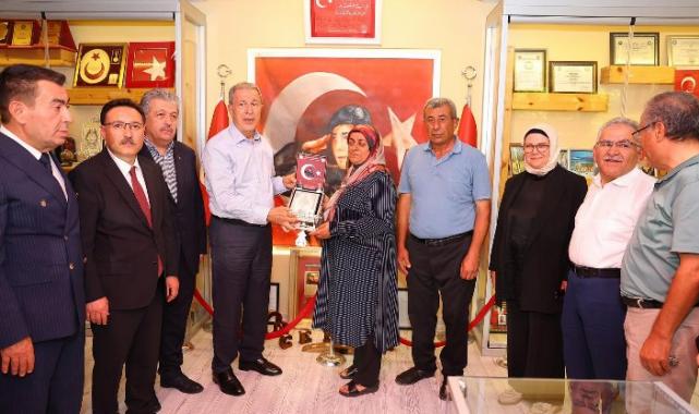 Başkan Büyükkılıç, Şehit Cennet Yiğit’i de unutmadı