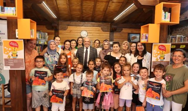 Başkan Şadi Özdemir miniklerle buluştu