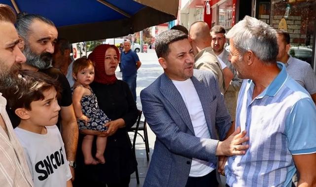 Belediye Başkanı Arı, Lale Caddesi ve Belediye Caddesi esnaflarıyla buluştu