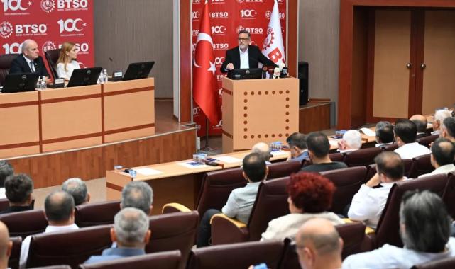 BTSO Temmuz Ayı Meclis Toplantısı gerçekleştirildi