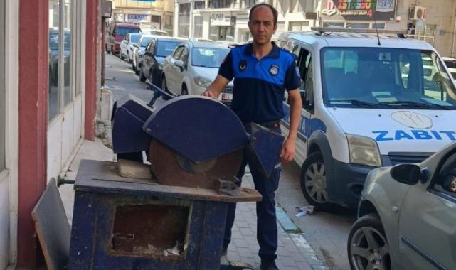 Bursa Gemlik’te kaldırım işgaline geçit yok!