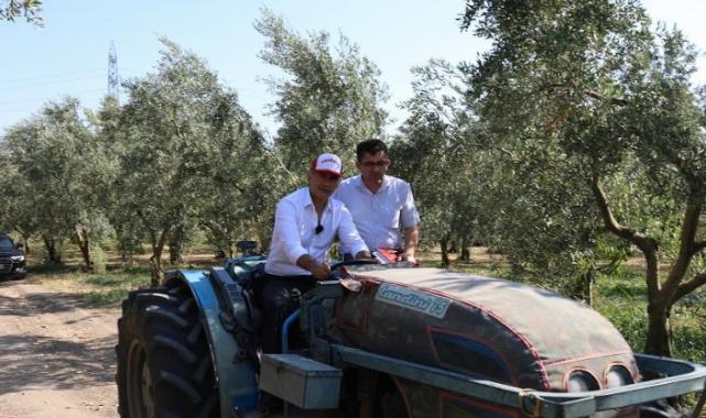 Bursa Gemlik’te zeytin ağaçları suya kavuştu