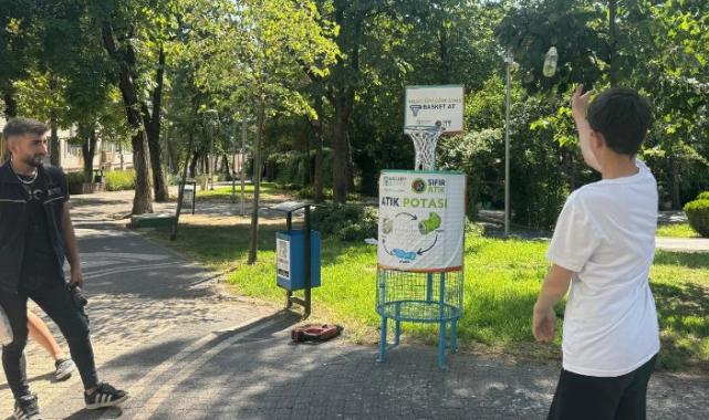 Bursa Karacabey’de geri dönüşüme basket!