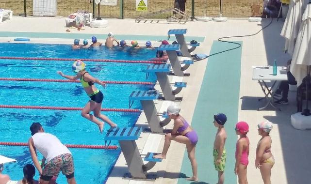 Bursa Mudanya’da yüzme kurslarına yoğun ilgi