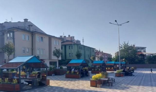 Bursa Osmangazi Belediyesinden Üftade sokağında düzenleme