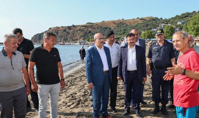 Bursa Valisi Demirtaş’tan Mudanya sahillerine denetim