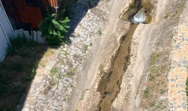 Bursa’da Setbaşı Deresi’nin suyu ciddi oranda azaldı