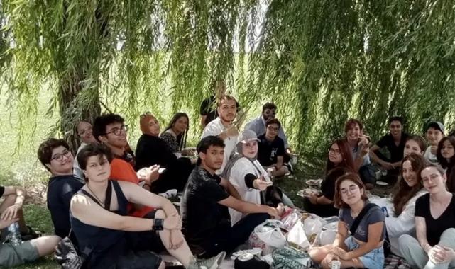 Bursa’da, uluslararası öğrenciler piknikte buluştu