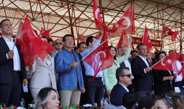 CHP Genel Başkanı Özgür Özel tarihi güreşler için Edirne’de