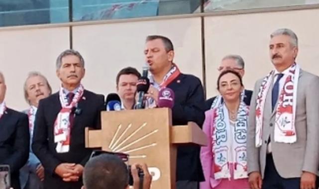 CHP Genel Başkanı Özgür Özel’in son durağı Gemlik