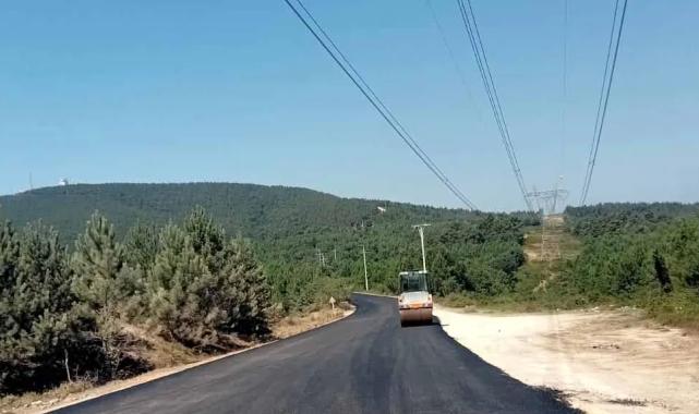 Derince’de köylere giden ulaşım ağı yenileniyor