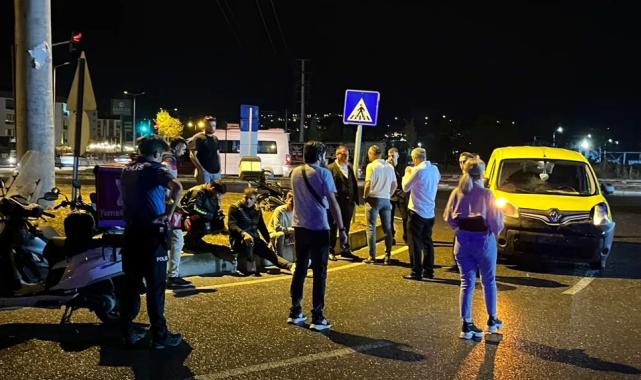 Düzce’de motosiklet kazası: 1 yaralı