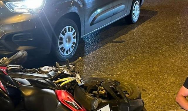 Düzce’de motosiklet kazası: 1 yaralı