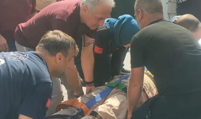 Düzce’de ticari araç elektrikli bisikletliye çarptı: 1 yaralı