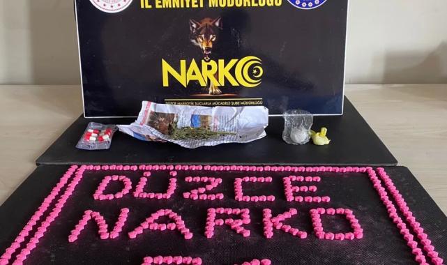 Düzce’de uyuşturucu operasyonu 