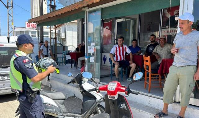 Edirne Jandarması’ndan motosiklet  sürücülerine uyarı!