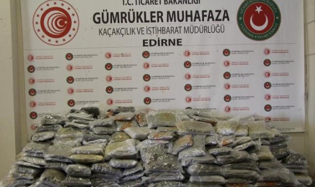 Edirne Jandarması’ndan uyuşturucu avı!