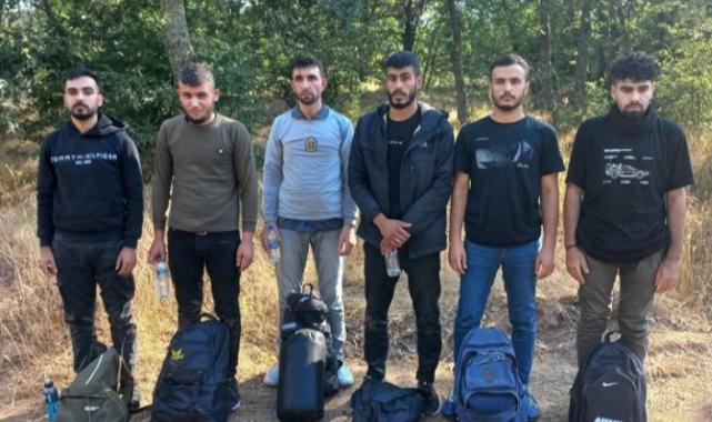 Edirne’de 16 göçmen yakalandı