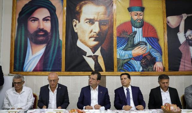 Ekrem İmamoğlu Muharrem matemi lokmasına ortak oldu