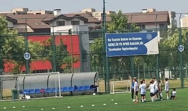 Emek Spor Tesisleri’nde geleceğin yıldızları yetişiyor
