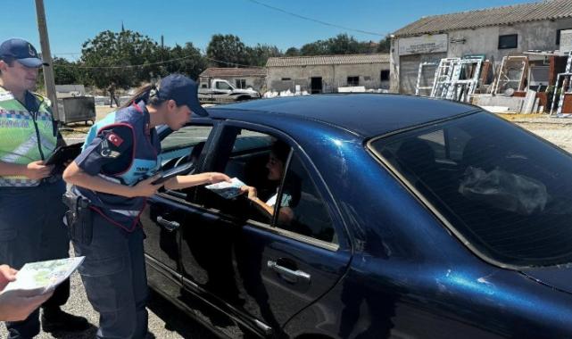 Enez’de çocuklara jandarma sevgisi aşıladı