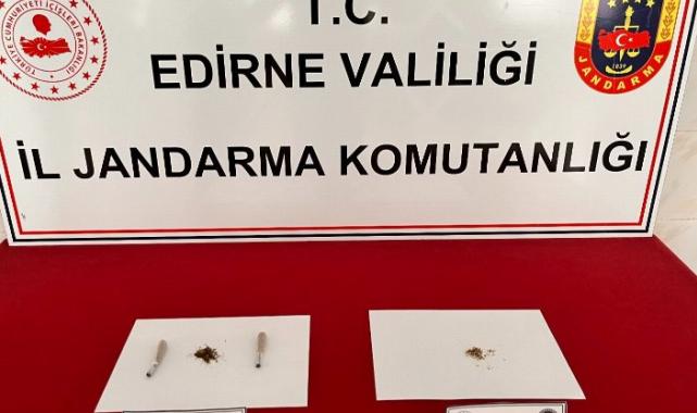 Enez’de uyuşturucu ele geçirildi