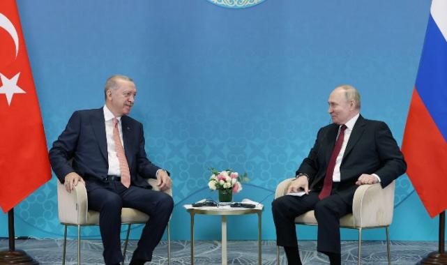 Erdoğan-Putin’le görüştü… Erdoğan’dan Putin’e Türkiye daveti
