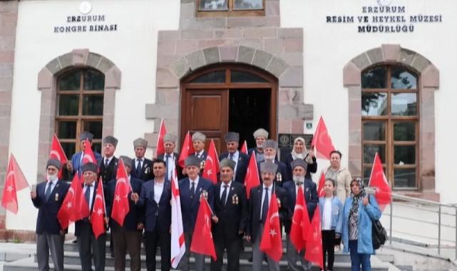 Erzurum’da Kıbrıs Barış Harekatının 50. yılı kutlandı