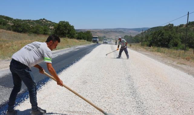 Eskişehir’de kırsal mahalle yolları yenileniyor
