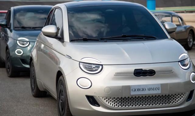 FIAT ve Giorgio Armani’den etkileyici iş birliği:  FIAT 500e Giorgio Armani
