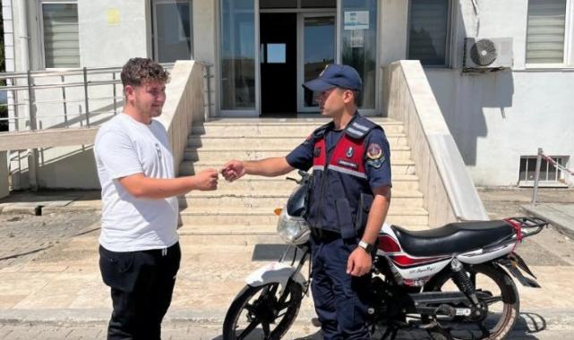 İpsala’da motosiklet hırsızları yakalandı