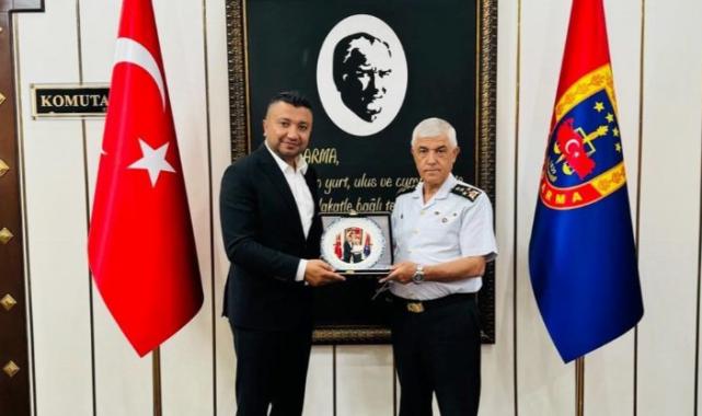 İş insanı Serdar Özyurt’tan Jandarma Genel Komutanı Arif Çetin’e ziyaret
