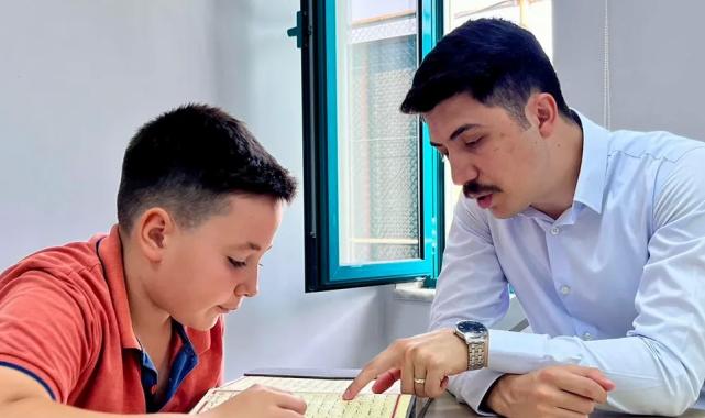 Kaymakam Kahraman Kur’an kurslarını ziyaret etti