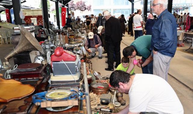 Kayseri’de antikacılar yeni yerlerini sevdi