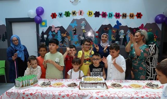 Kayseri’nin engelsiz çocuk evinde doğum günü etkinliği