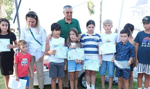 Kemer’de geleceğin denizcilerine sertifikaları verildi