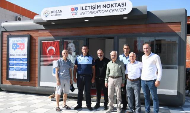 Keşan Belediyesi hizmet noktası Yeni Mahalle’de faaliyete başladı