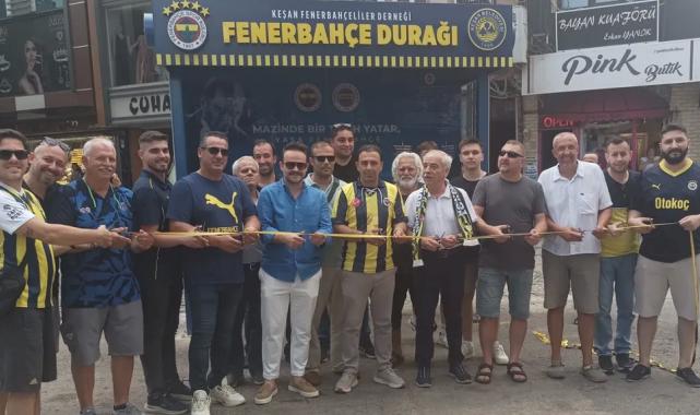 Keşan’da Fenerbahçeliler Derneği durağı açıldı