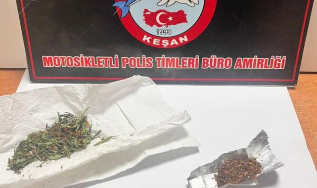 Keşan’da uyuşturucuya geçit yok!