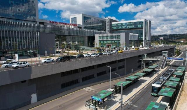 Kocaeli’de Şehir Hastanesine 15 dakikada bir tramvay