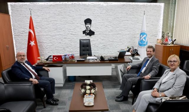 Kuzey Makedonya Büyükelçisi, KAYÜ Rektörünü ziyaret etti